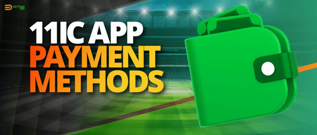 Amounts and available payment methods in 11ic mobile app