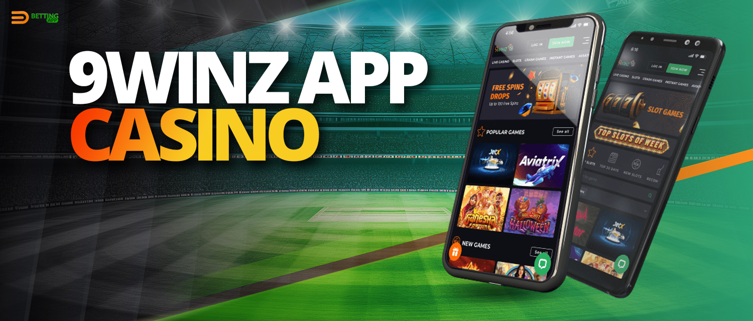 Online casino in 9winz India app