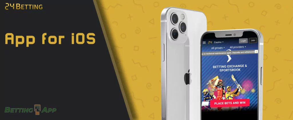 How to download and install 24 Betting app for IOS
