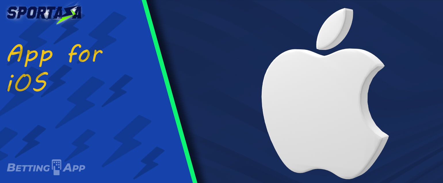 If you use Apple gadgets, getting the Sportaza app will be really easy