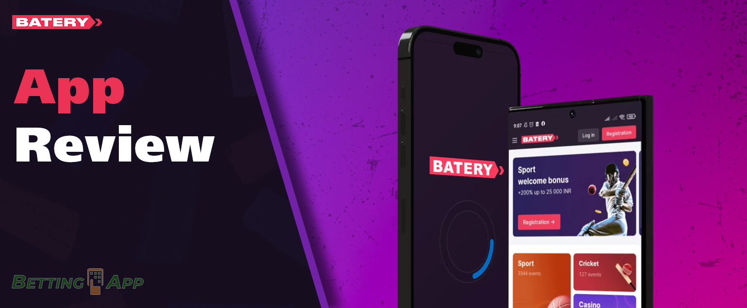 General characteristics of the Batery mobile application