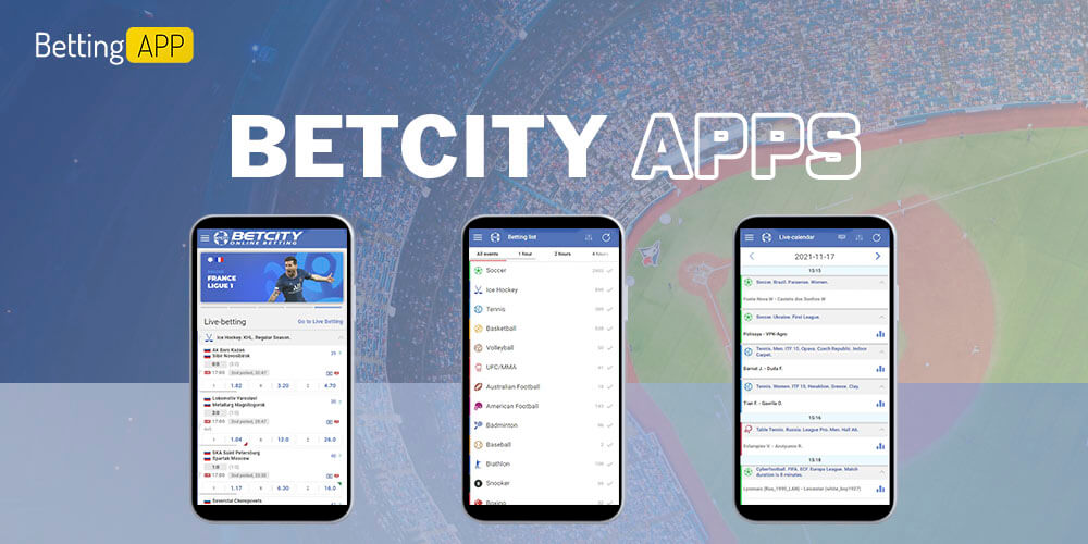 Betcity mobile apps