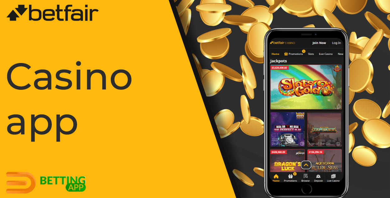 What games are available to Indian players in the online casino section of the Betfair mobile app