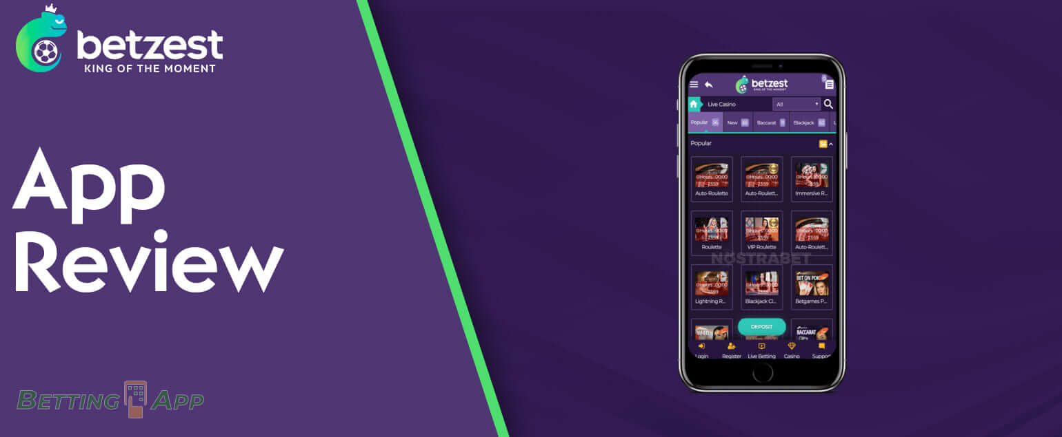 Detailed review of the Betzest mobile bookmaker app 