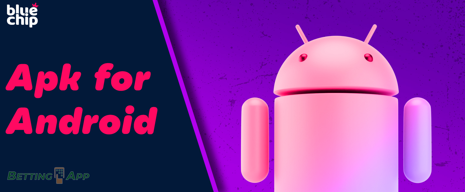 Step-by-step instructions for downloading and installing the BlueChip app on Android