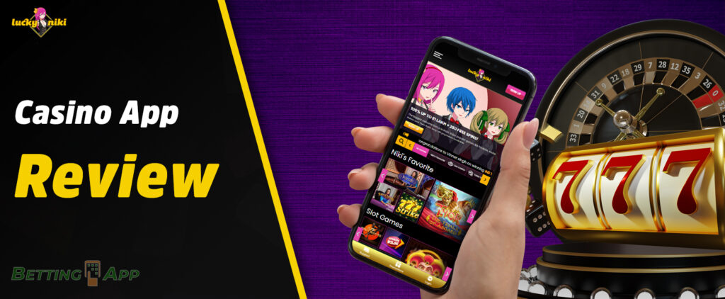 LuckyNiki mobile app online casino games review 