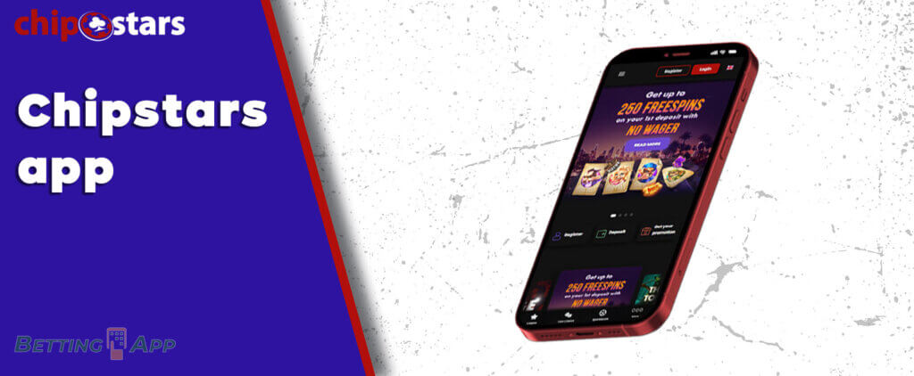 The main advantage of the company is the modern and feature-rich Chipstars apk