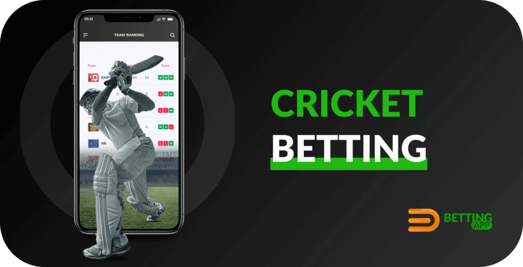 The best apps for betting on cricket.
