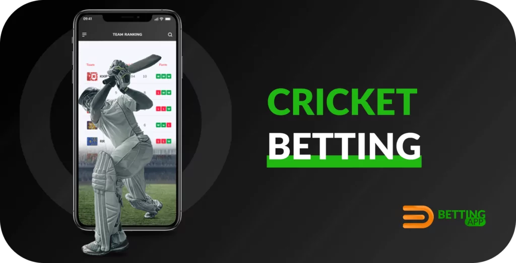 The best apps for betting on cricket.