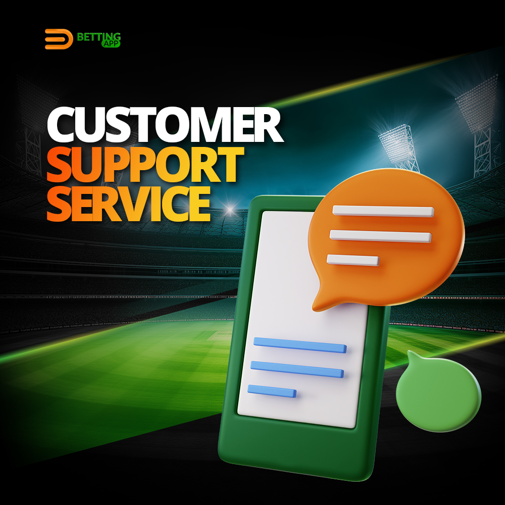Customer support in IPL betting mobile app