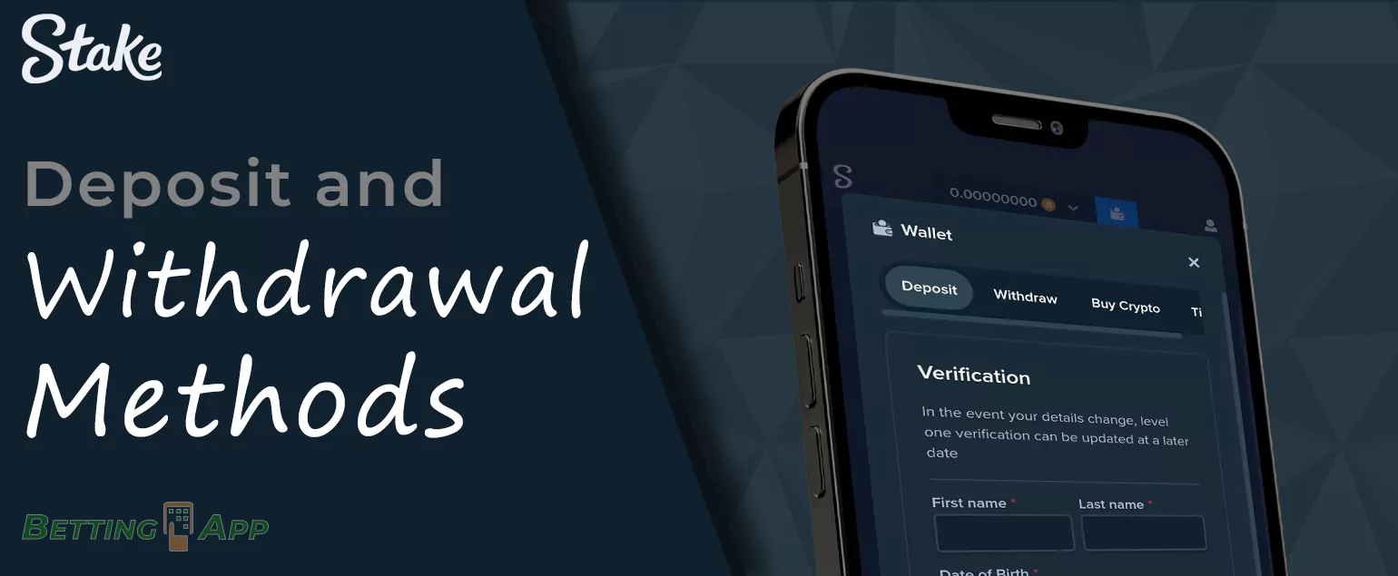 One of the main features of the Stake app mobile version is its unique payment system