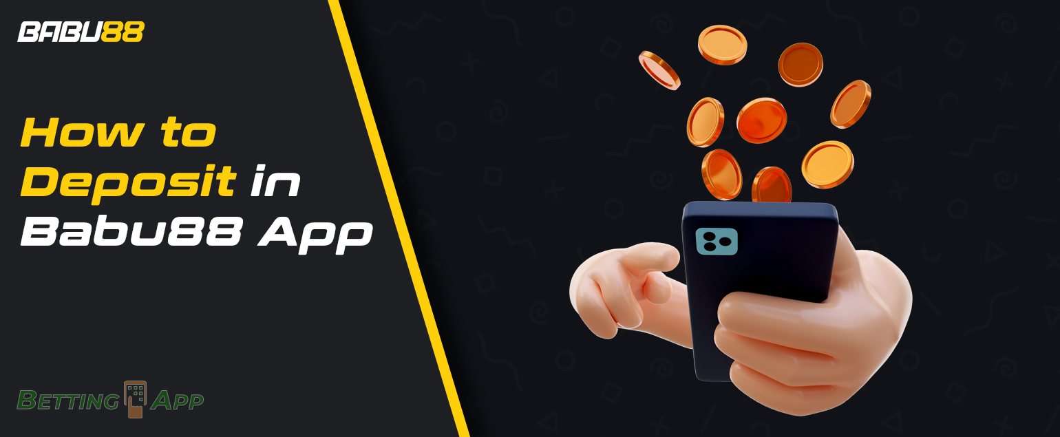 Payment methods, amounts and commissions available for deposit in Babu88 app 
