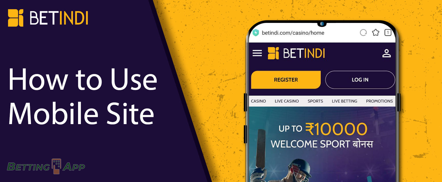 Features of using the Betindi mobile site version in India