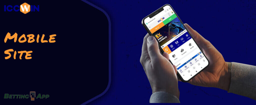 Features of using ICCWIN mobile site