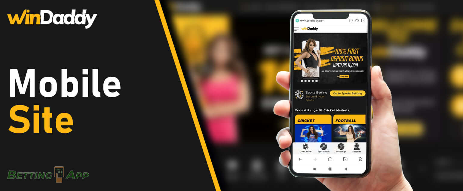 How to use the mobile version of the Windaddy website for Indian users