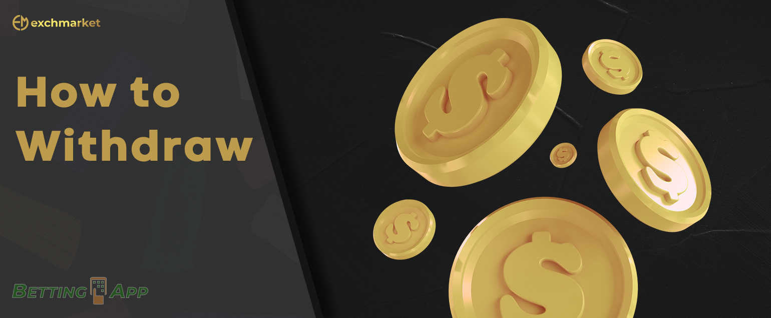 Step-by-step instructions on how to withdraw your winnings in the Exchmarket app