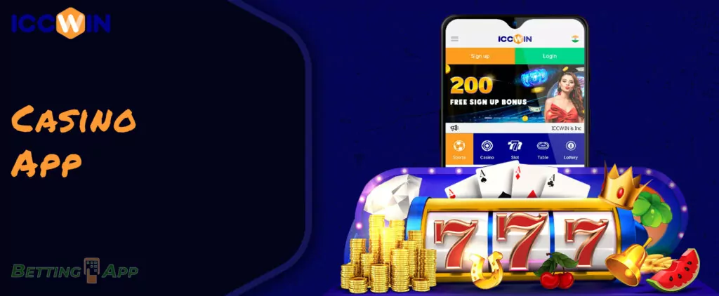 ICCWIN Casino is an online casino that offers its players a wide range of in-app gambling