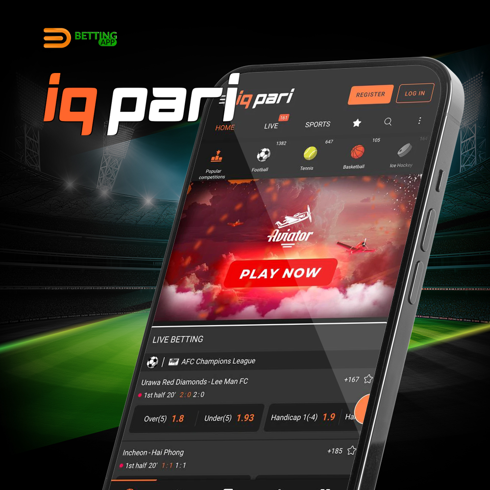 IQ Pari mobile app for IPL betting with the best bonuses