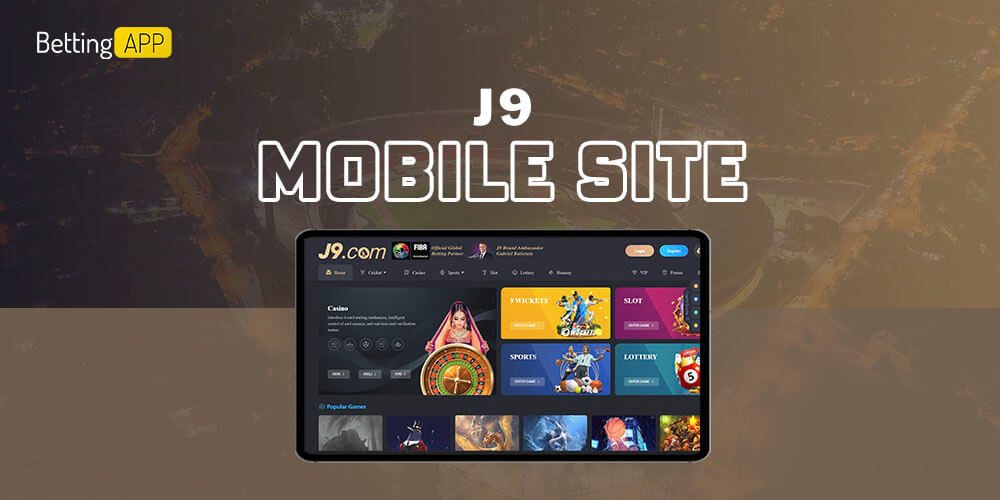 J9 mobile site