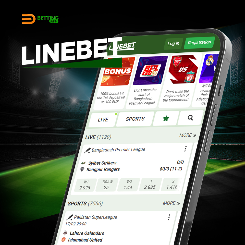 Linebet mobile app for IPL betting with the best bonuses