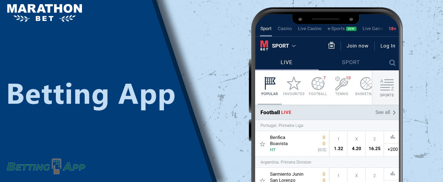 How to use the Marathonbet Mobile App for sports betting