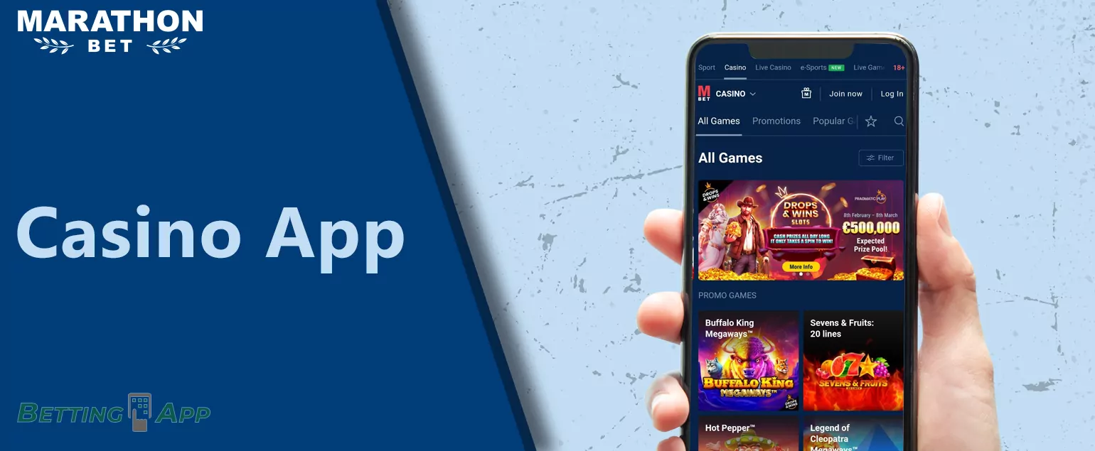 How and which games can be played by online casino fans in the Marathonbet app 