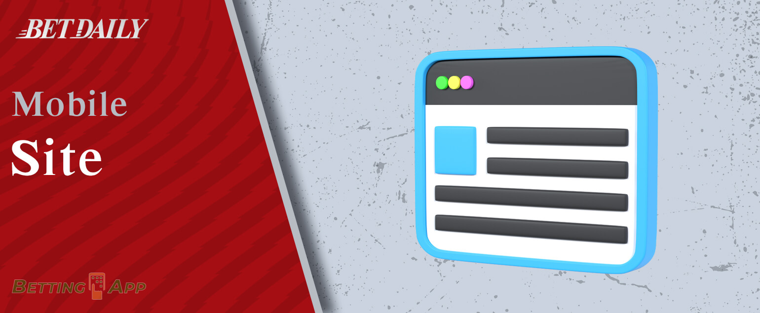 Betdaily mobile version is avaliable for all smartphones