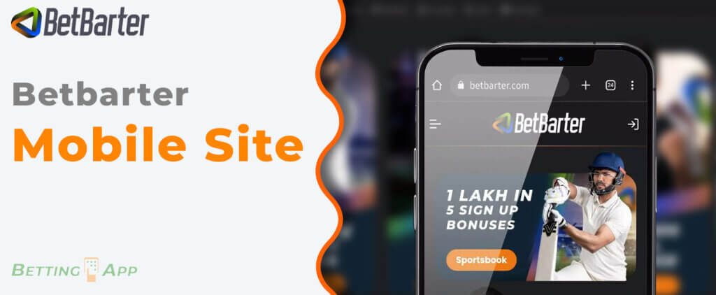 Betbarter Mobile Site Advantages