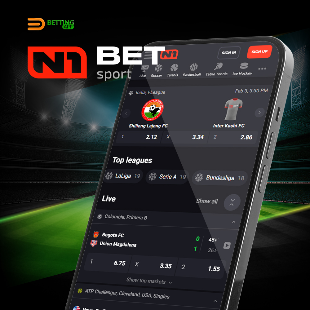 Live betting on IPL in N1Bet mobile app