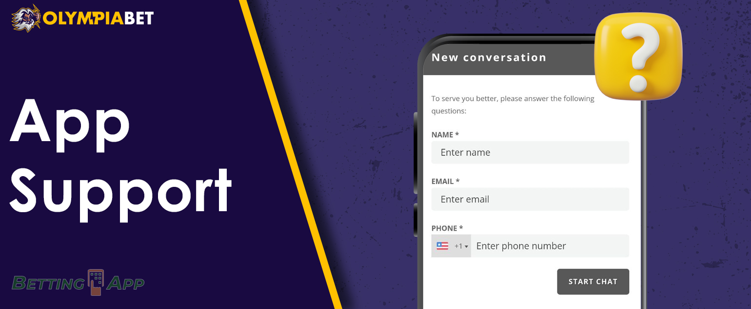 Support in Olympiabet app: how to contact and resolve issues