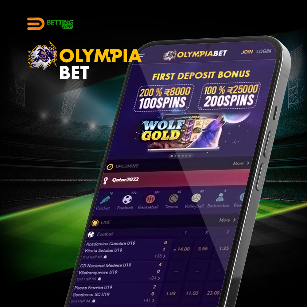 Live betting on IPL in Olympiabet mobile app