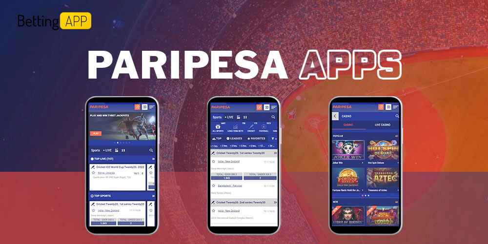 Paripesa mobile apps