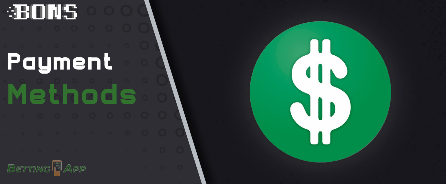 Replenishment of the account via the Bons Bet application