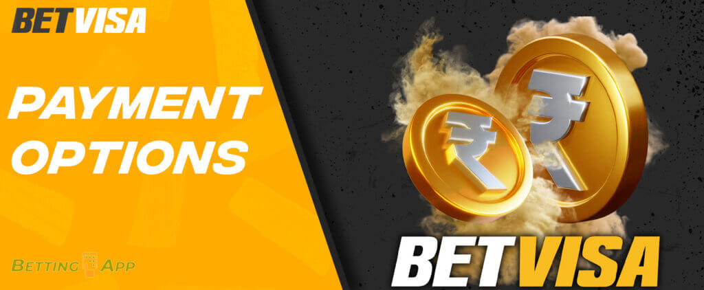 The Betvisa payment system provides customers with a wide choice of payment tools