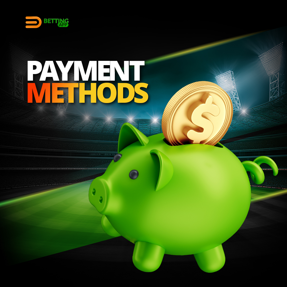 Payment methods available in the IPL mobile betting application