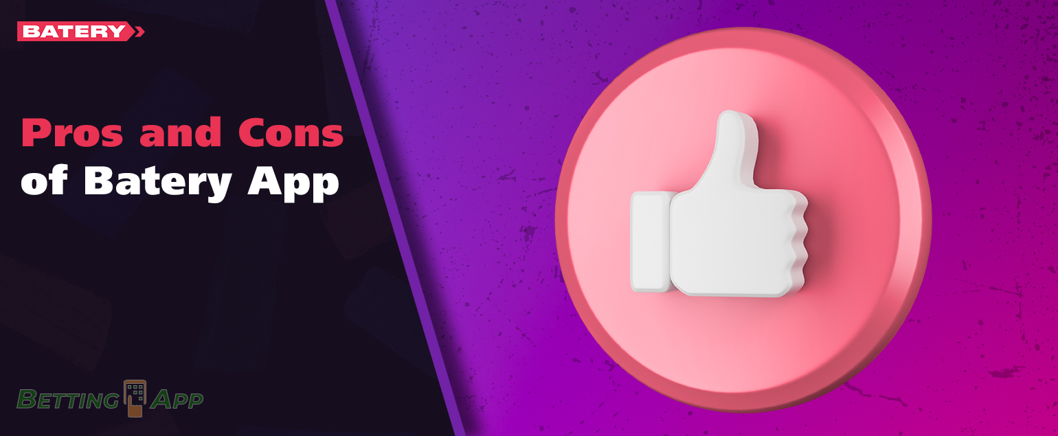 Advantages and disadvantages of Batery mobile app for Indian users