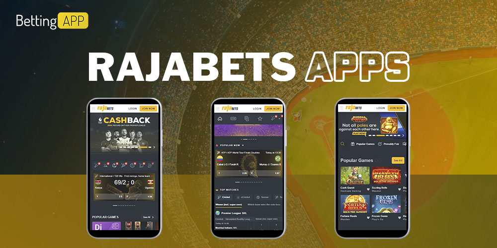 Rajabets mobile apps