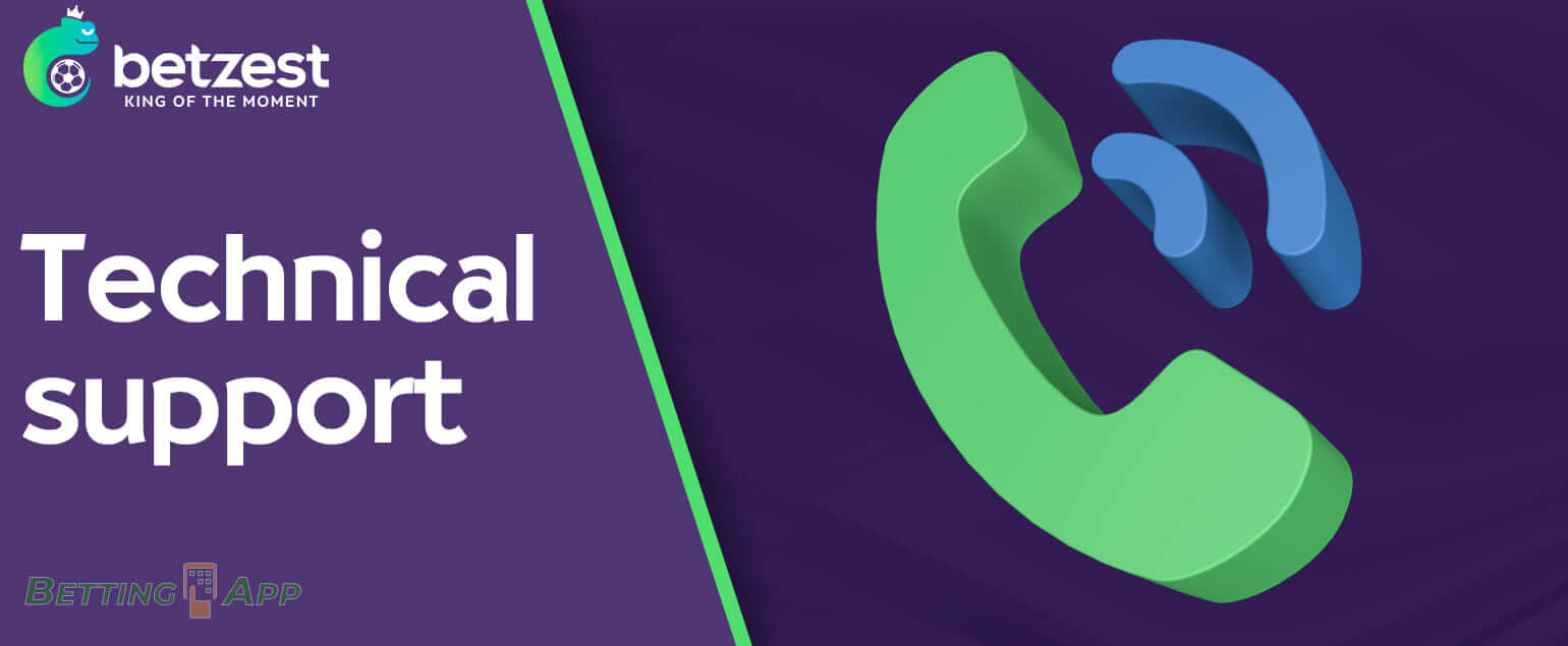 How users can contact Betzest's support team to resolve their questions
