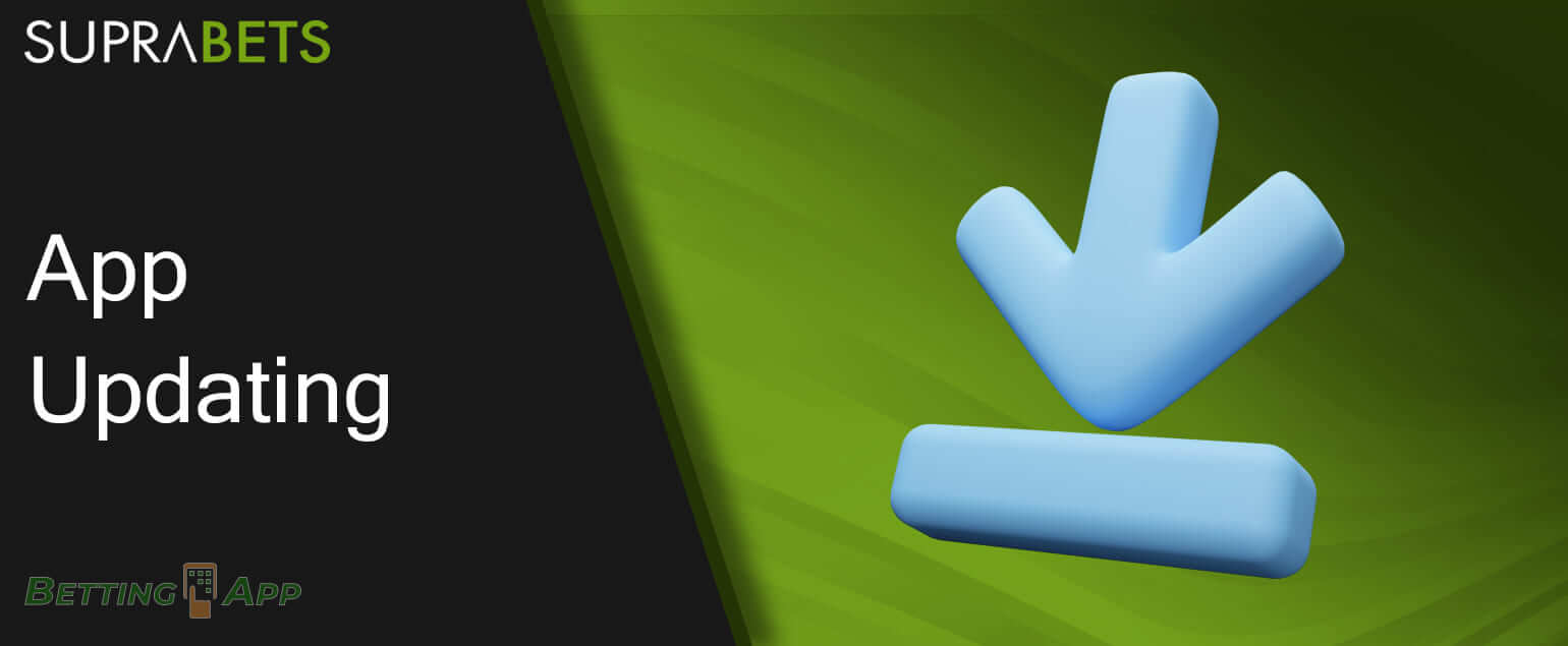 How to update SupraBets app to the latest version on Android and iOS