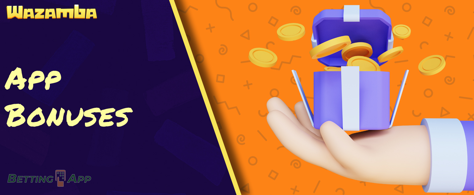 What bonuses does Wazamba offer india users