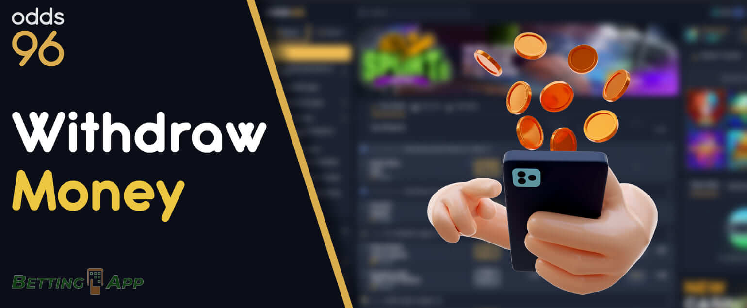 How Indian users can withdraw funds from Odds96