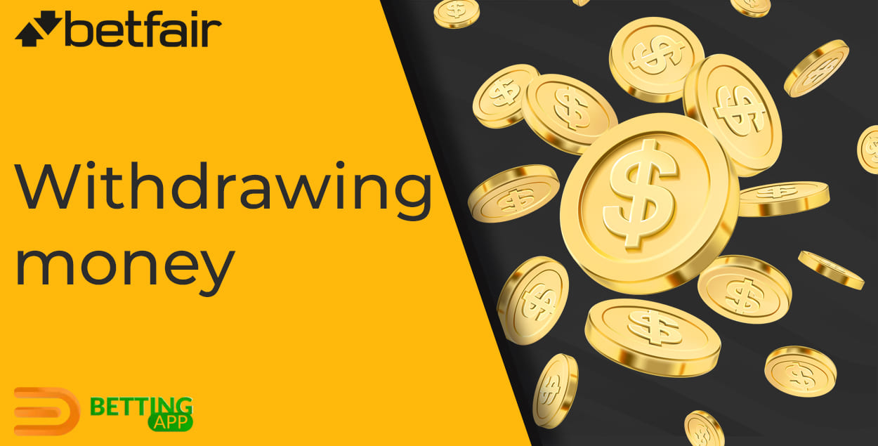 How to withdraw funds via the Betfair Mobile App