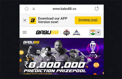 Download the Babu88 app from the official website