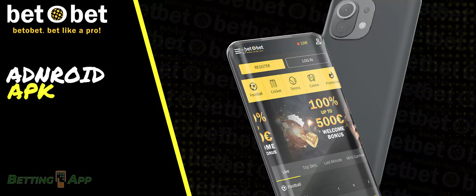 BetObet android apk.