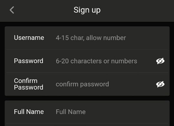 Step 3 of registration and verification via the JeetBuzz betting app