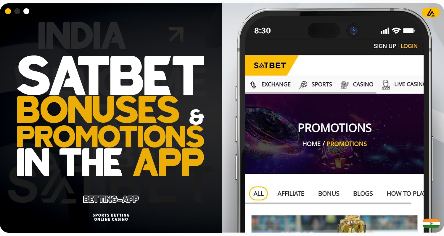 Detailed review of bonuses and promotions in the Satbet mobile app.