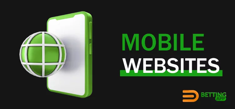 Bookmakers' mobile websites in India