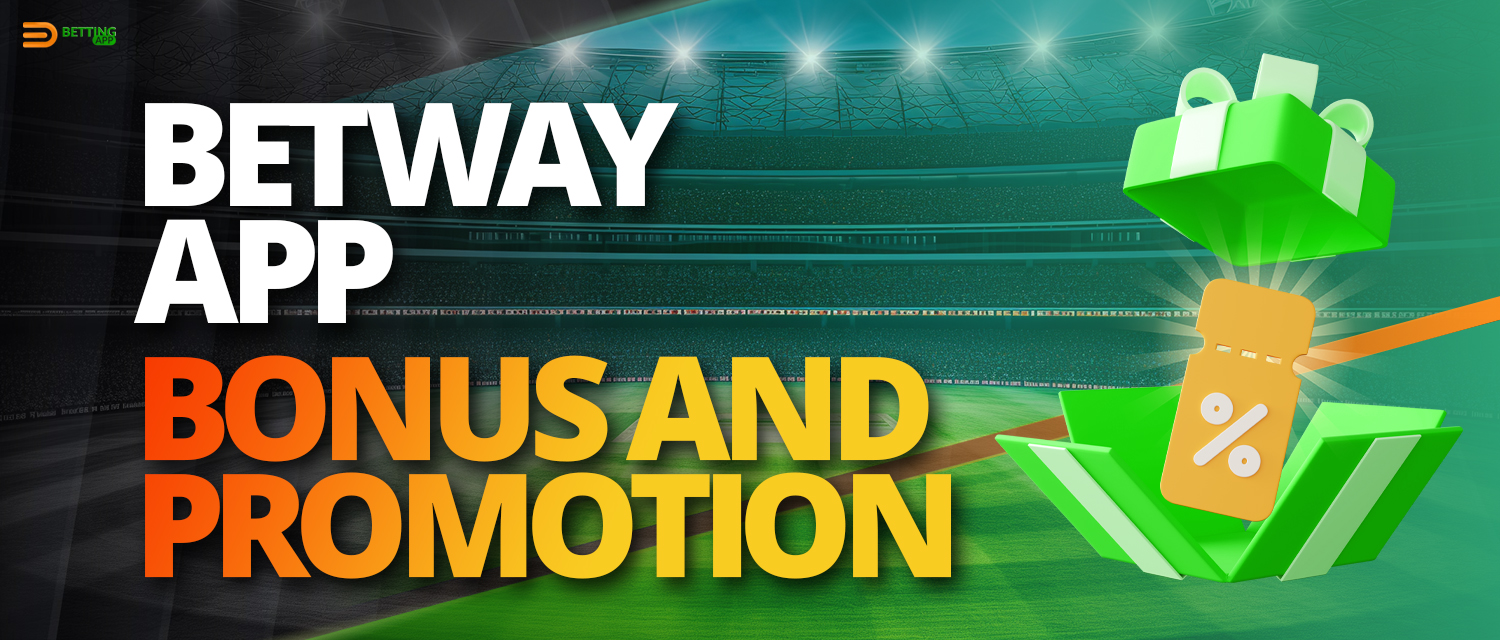 Promotions and bonuses available on Betway mobile app India