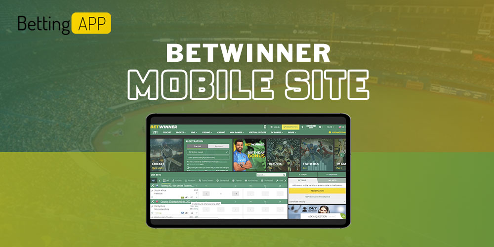 Betwinner mobile site