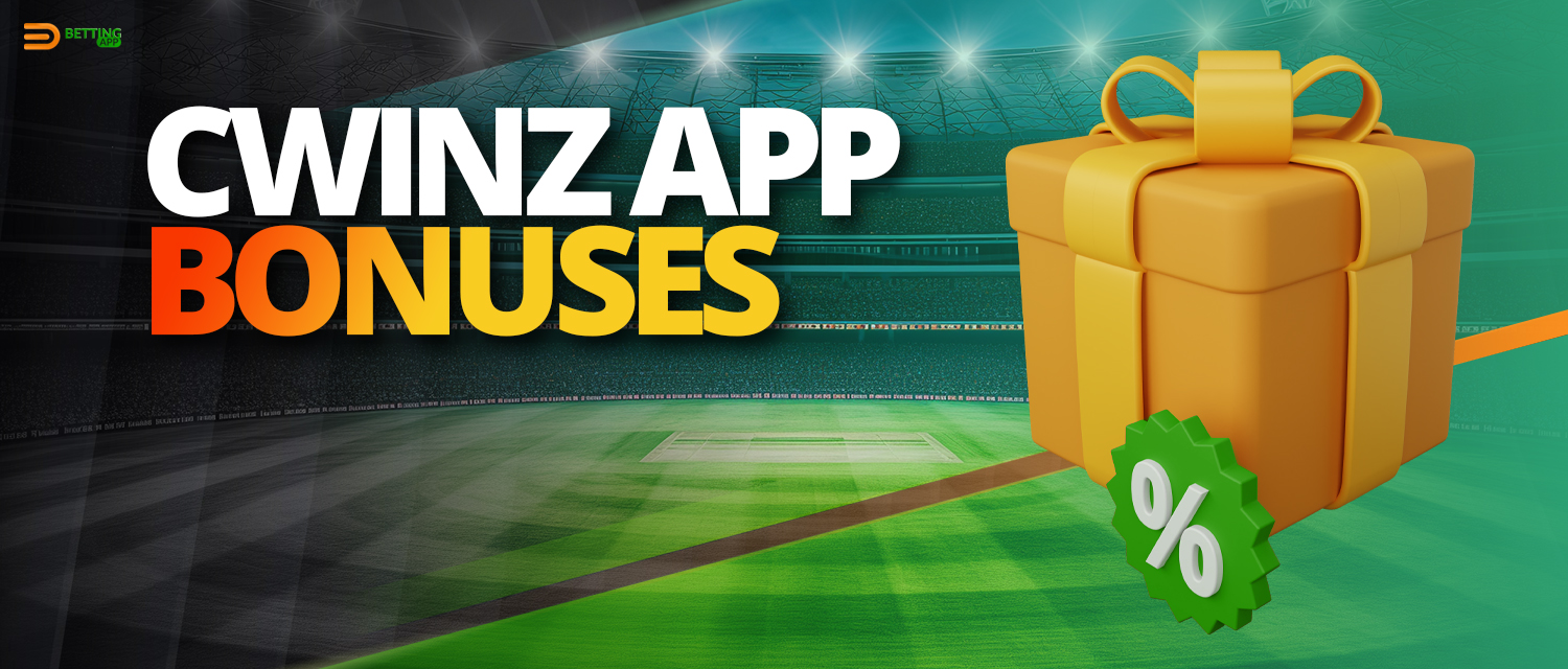 Bonuses available on Cwinz app for Indian users